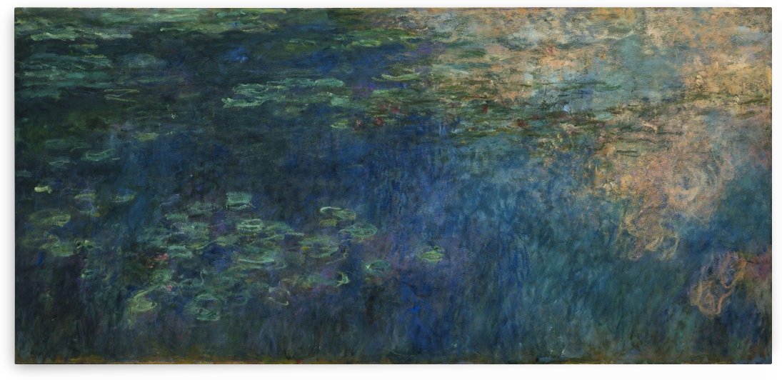 Reflections of Clouds on the Water-Lily Pond by Claude Monet