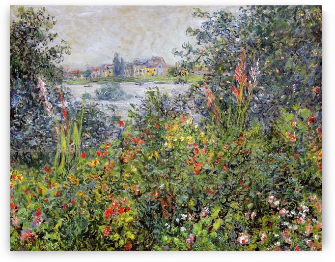 Flowers at Vetheuil by Claude Monet