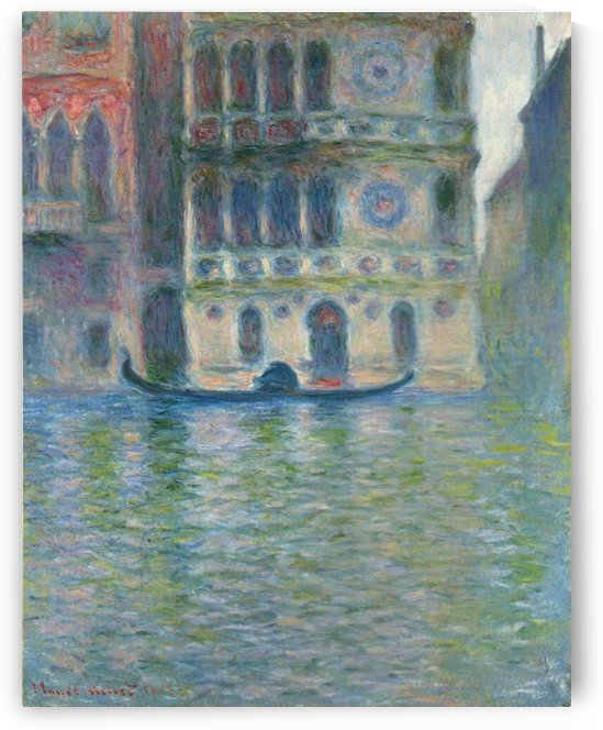 Dario Palace, Venice by Claude Monet