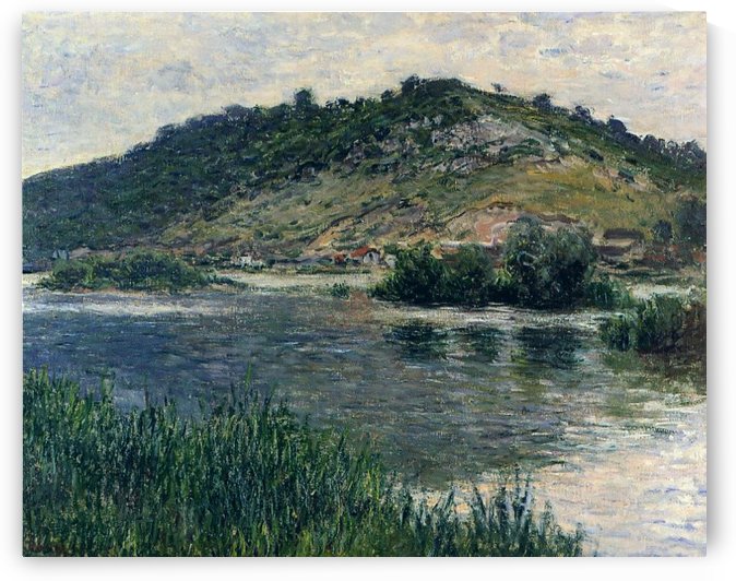 Landscape at Port-Villez by Claude Monet
