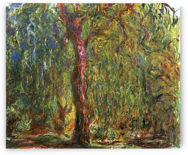 The Willow by Claude Monet