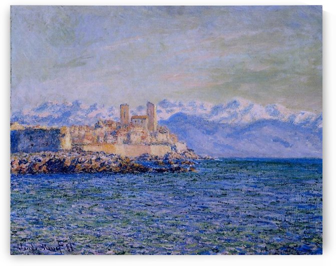 The Old Fort at Antibes by Claude Monet