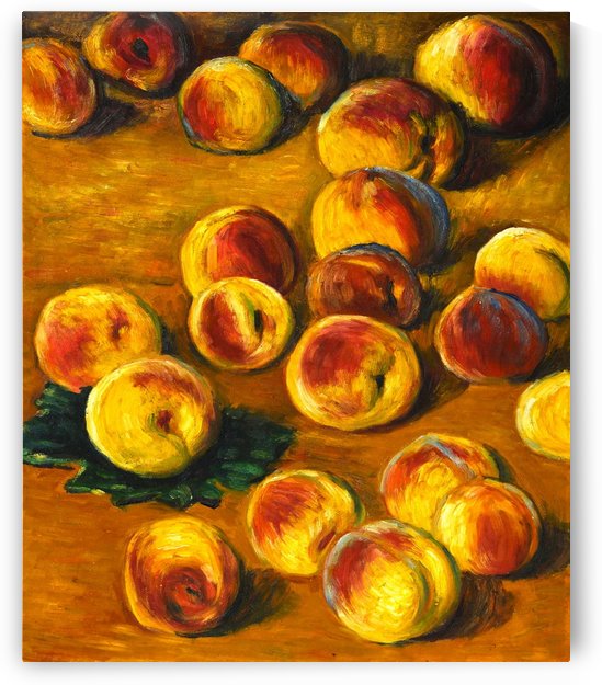 Peaches by Claude Monet