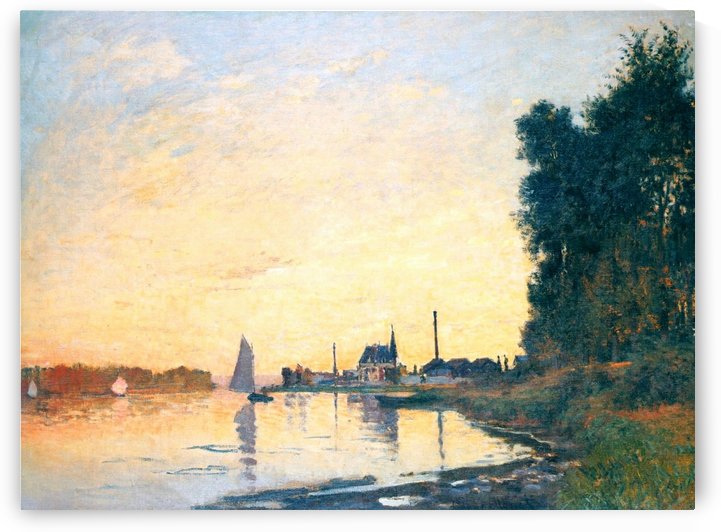 Argenteuil, Late Afternoon by Claude Monet