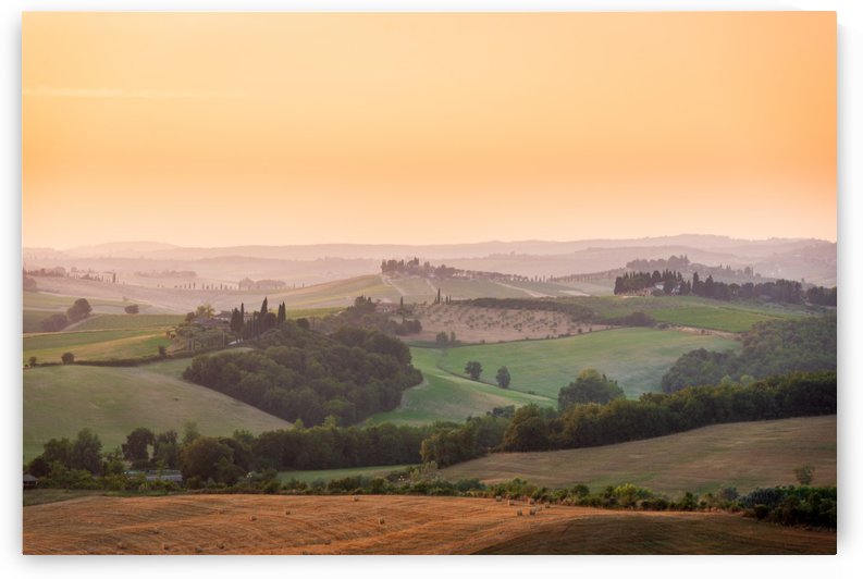 Tuscany Sunset by Andrea Spallanzani
