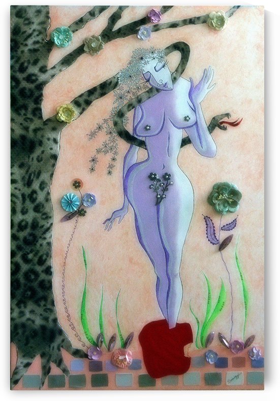 Apple Snake Woman by Jayne Somogy