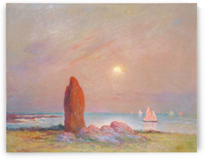 Manege under the Moon by Ferdinand du Puigaudeau