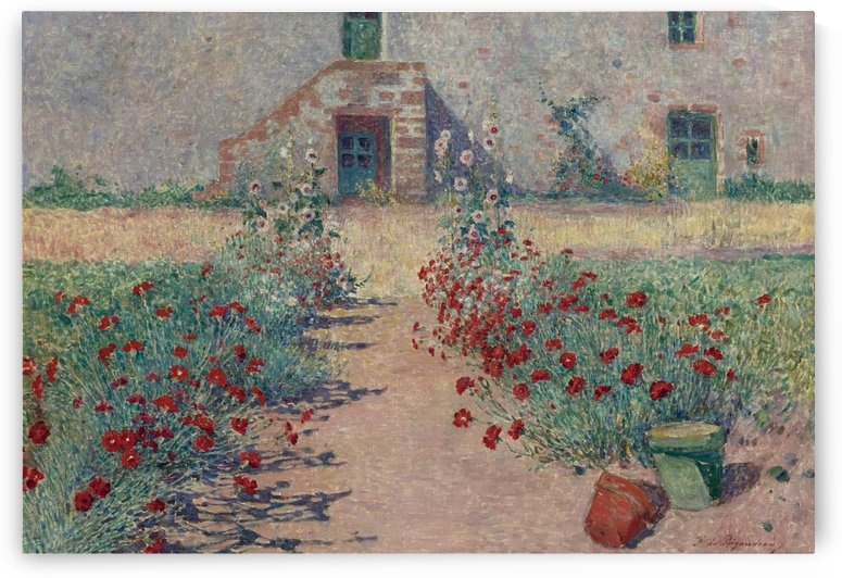 Carnations Alley at Kervaudu by Ferdinand du Puigaudeau