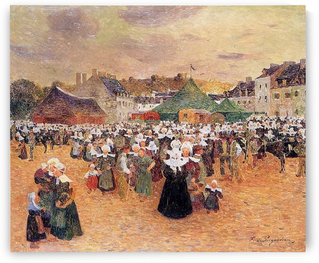 The Fair Festival by Ferdinand du Puigaudeau