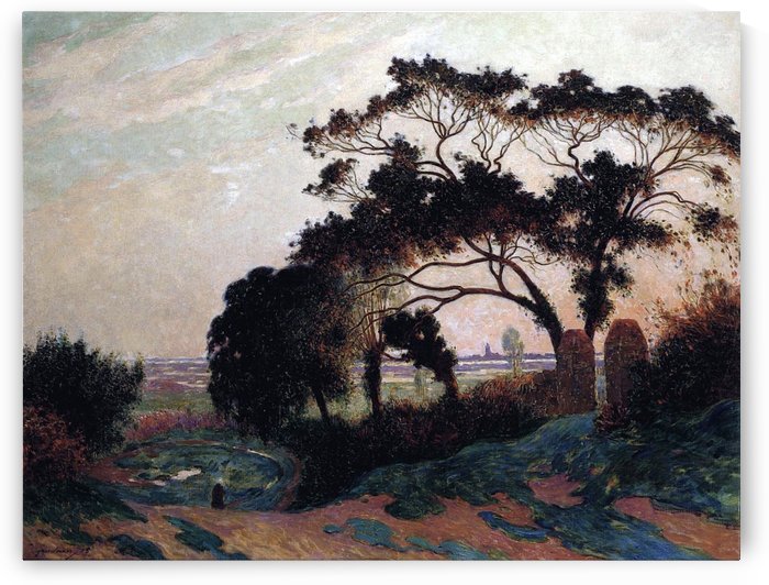 Bumpy Road near Guerande by Ferdinand du Puigaudeau