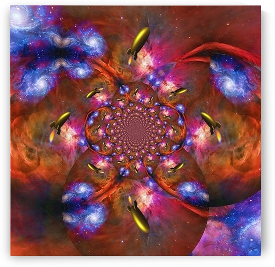 Space rocket by Bruce Rolff