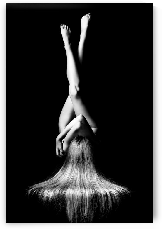 Nude woman bodyscape by Johan Swanepoel