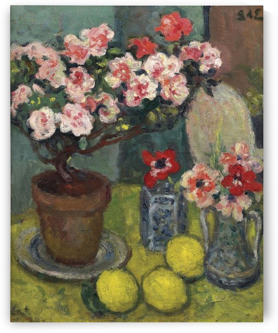 Still Life with Three Lemons by Georges dEspagnat