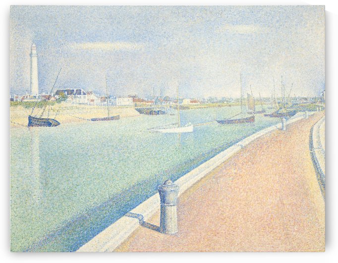 The Channel of Gravelines, Grand Fort-Philippe by Georges Seurat