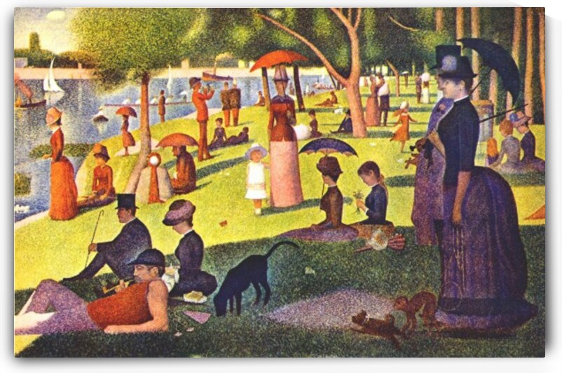 Study for La Grande Jatte by Georges Seurat