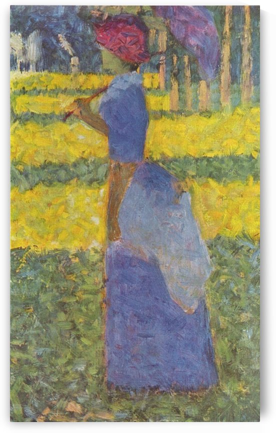 The Morning Walk by Georges Seurat