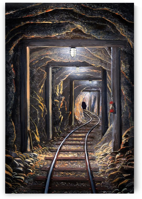 Mine Shaft  by Frank Wilson