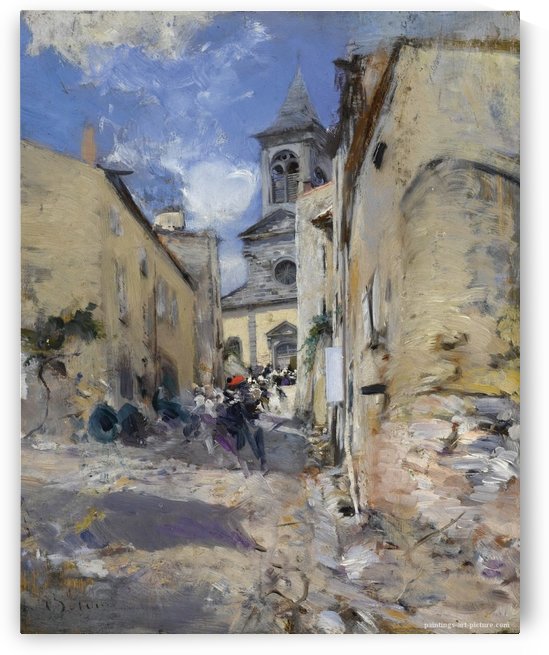 The Church of Paese by Giovanni Boldini