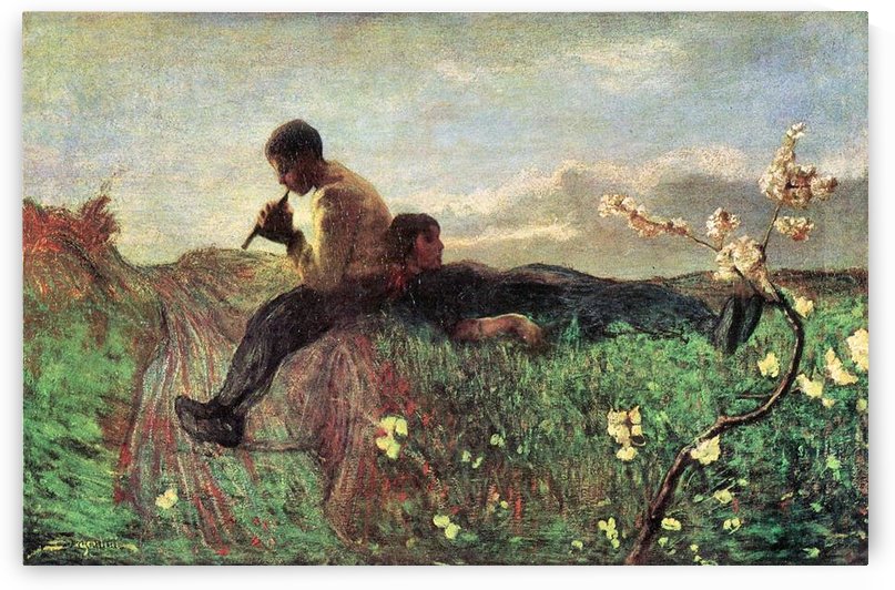 Idyll by Giovanni Segantini