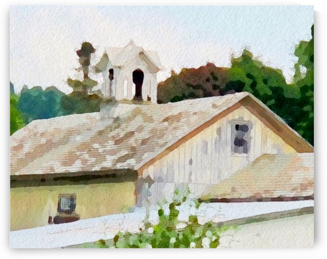 Cummington Barn Roofs by Harry Forsdick