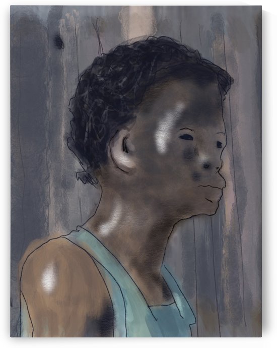 Whitney Plantation Slave Girl 5 by Harry Forsdick