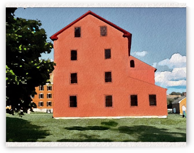 Hancock Shaker Village Laundry-Machine Shop by Harry Forsdick