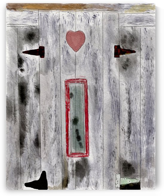 Cummington Rachels Garage Door by Harry Forsdick