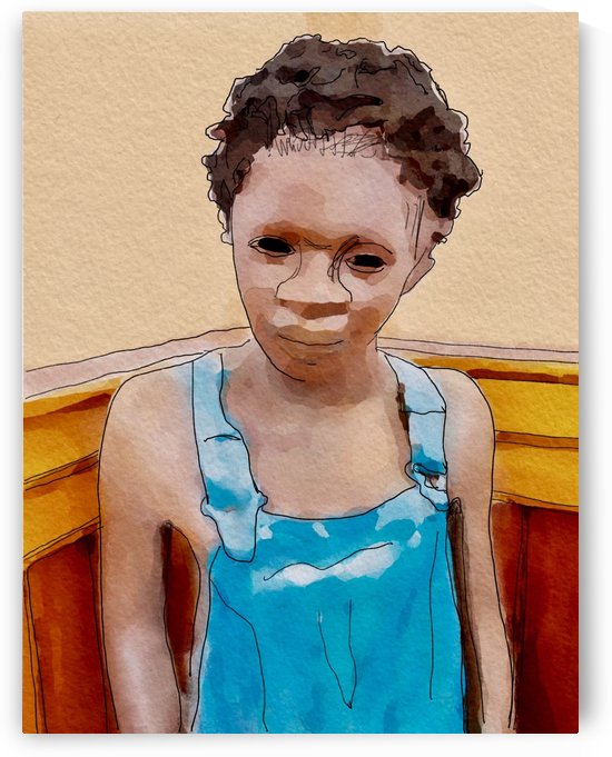 Whitney Plantation Slave Boy 1 by Harry Forsdick