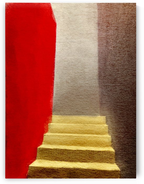 Mexico Oaxaca Stairway by Harry Forsdick