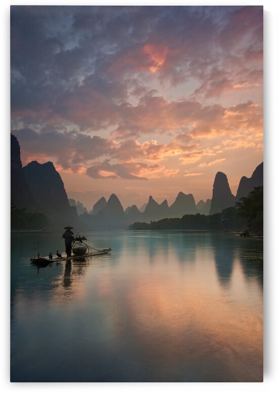 Li River Sunrise by 1x