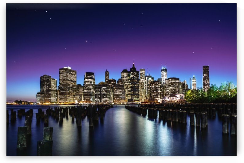 New York Sky Line by 1x