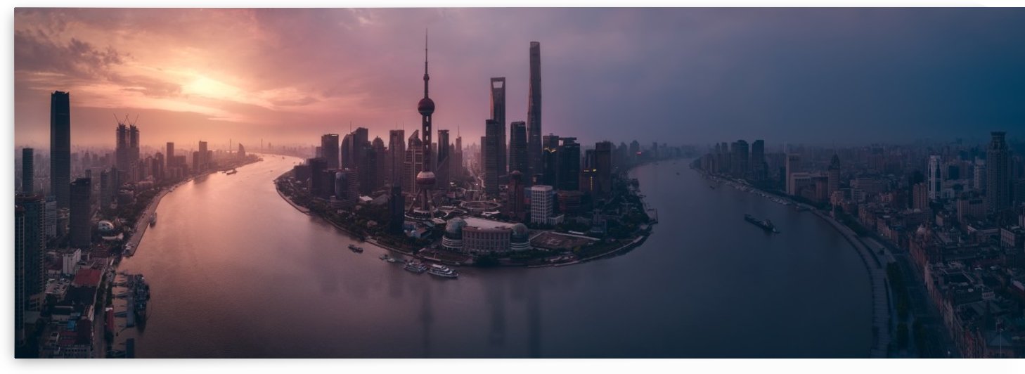 Flying Shanghai by 1x