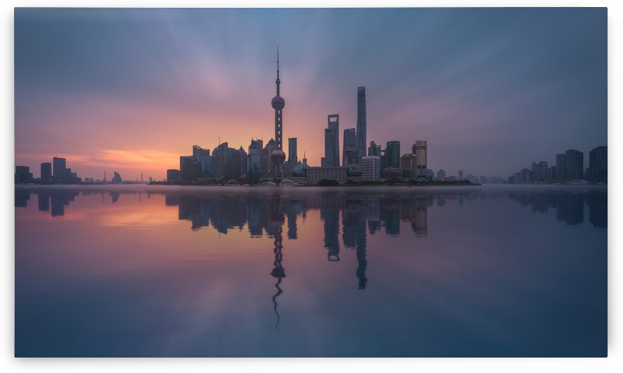 Sunrising Shnaghai by 1x