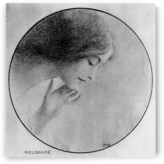 Melisande by Fernand Khnopff