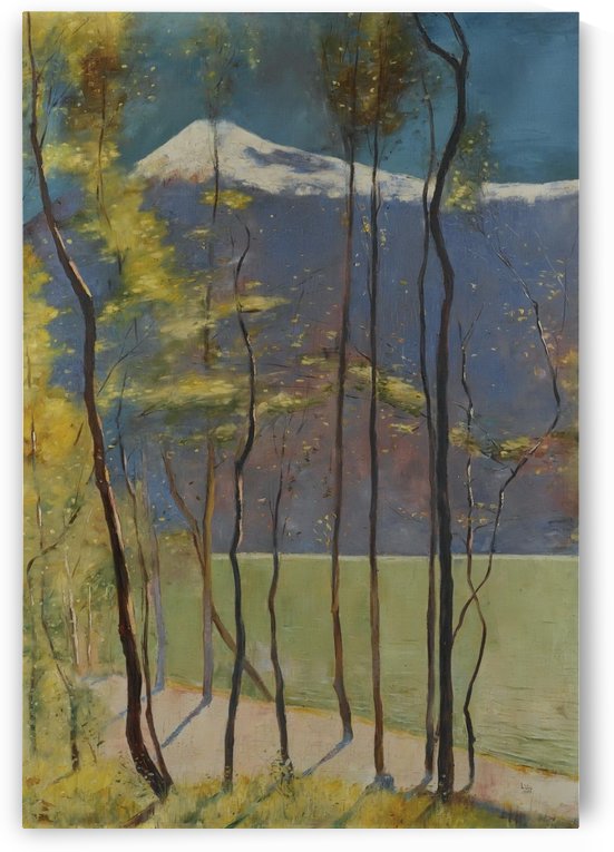 Spring on Lake Garda by Lesser Ury