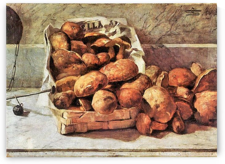 Mushrooms by Giovanni Segantini