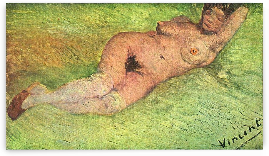 Nacked woman by Van Gogh