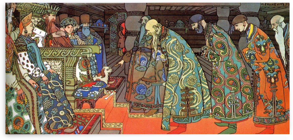 Saltan by Ivan Bilibin