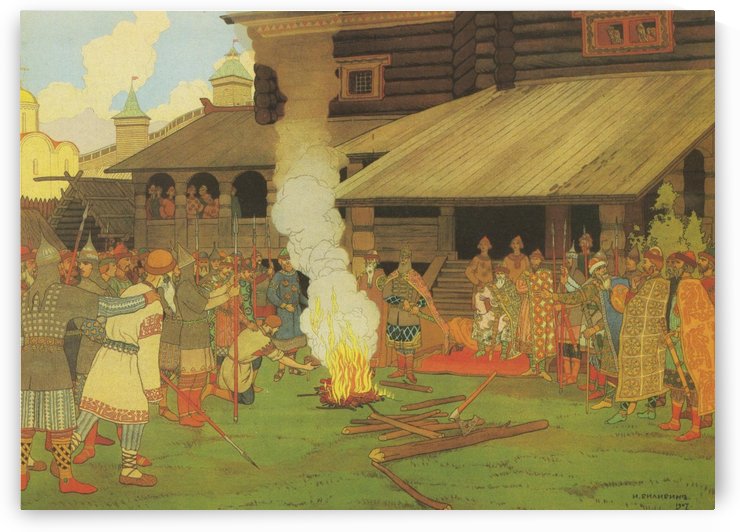 Bilibin justice by Ivan Bilibin