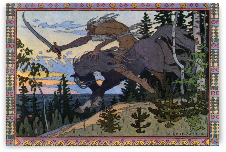 Something s Out There by Ivan Bilibin