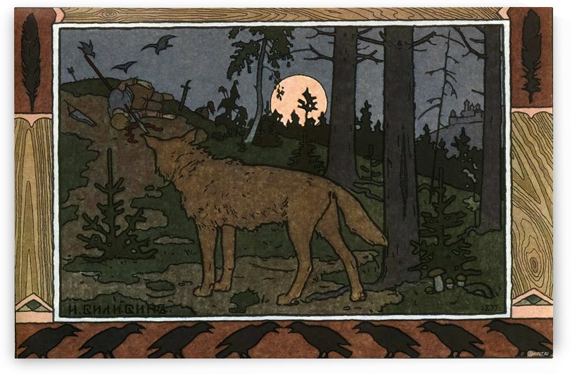 The Tale of Prince Ivan by Ivan Bilibin