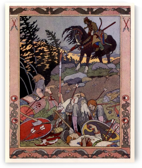 Marya Morevna by Ivan Bilibin