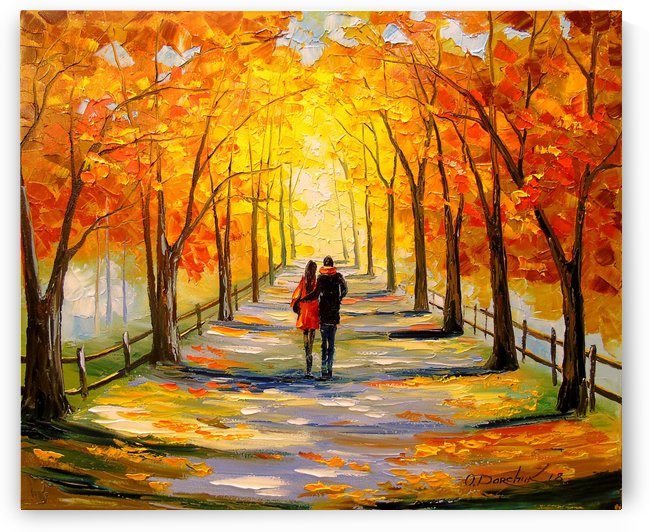 A walk in sunny weather by Olha Darchuk 