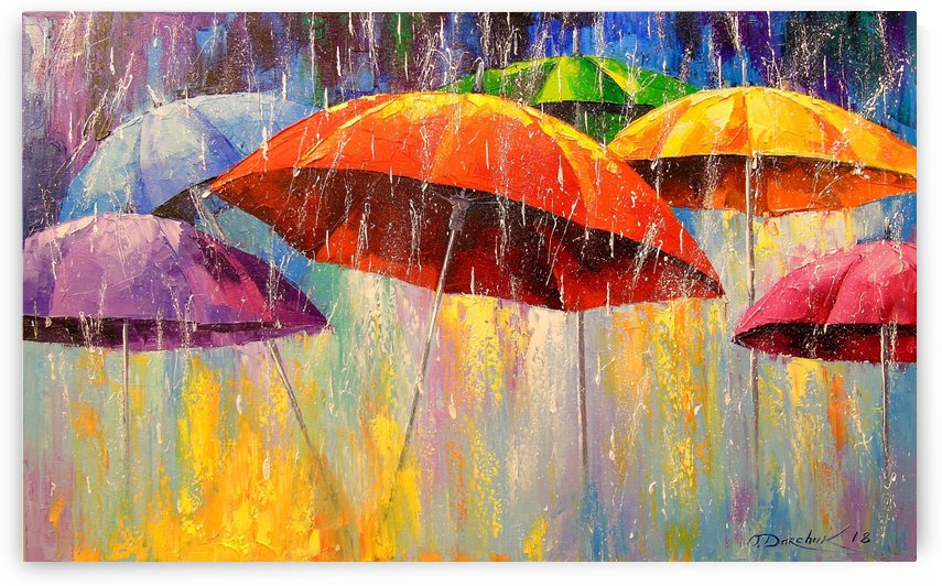 Dancing umbrellas by Olha Darchuk 