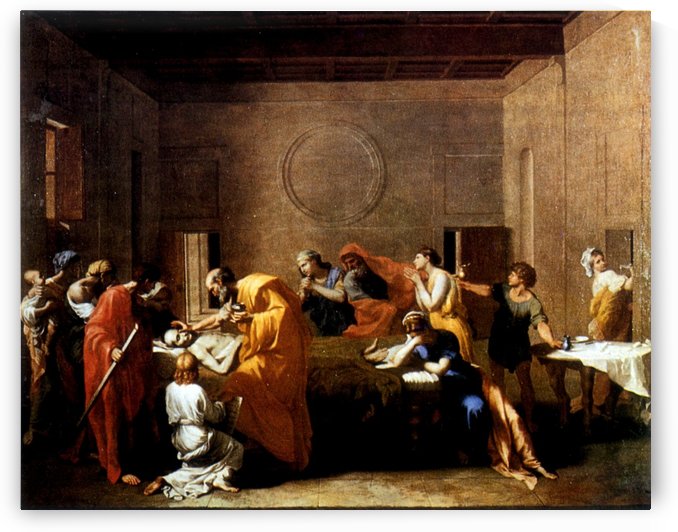 Extreme Unction by Nicolas Poussin