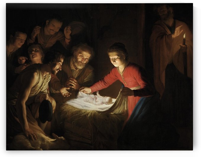 The Adoration of the Shepherds by Nicolas Poussin