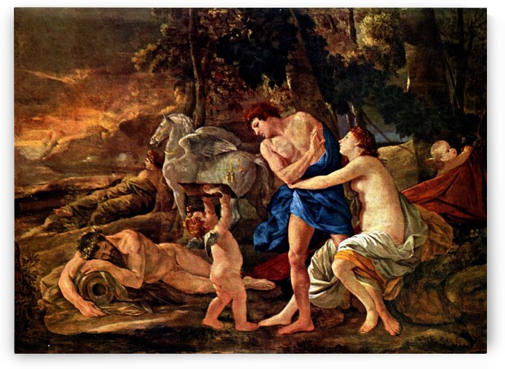 Cephalus and Aurora by Nicolas Poussin