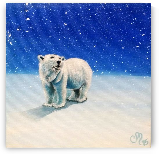 Ours polaire par Artémo by Artémo par Christine Bélanger