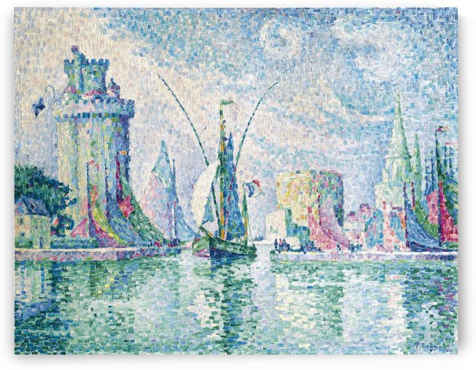 The Green Tower, La Rochelle by Paul Signac