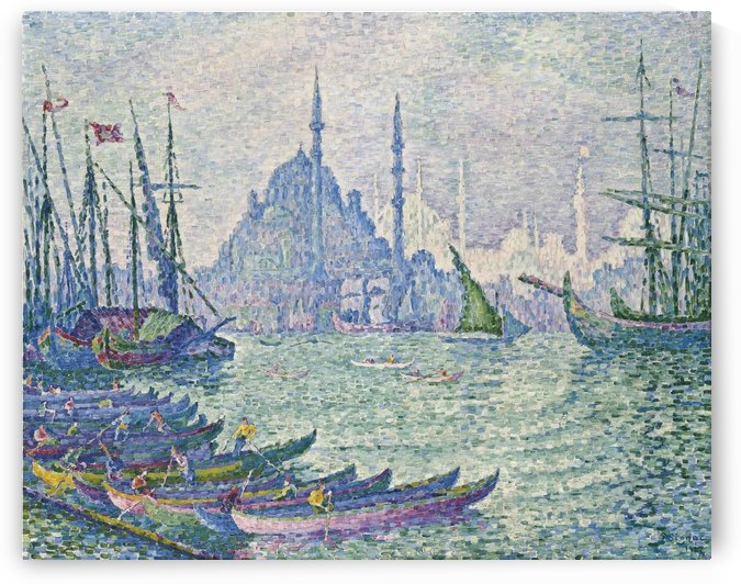 The Port of Golden Horn by Paul Signac